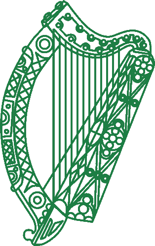 The Irish embassy logo.