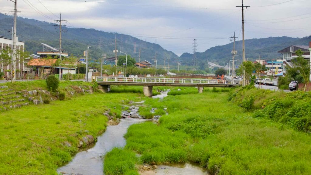 small river