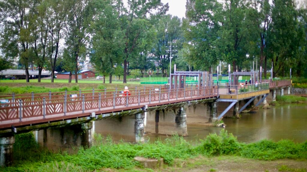 riverside path