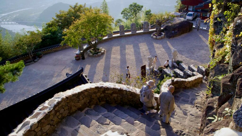 stone steps