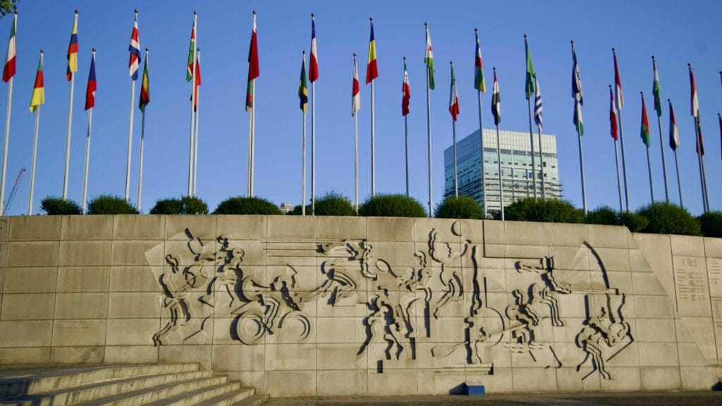 A picture of the Olympic Park (올림픽공원) in the Songpa District in Seoul, South Korea.