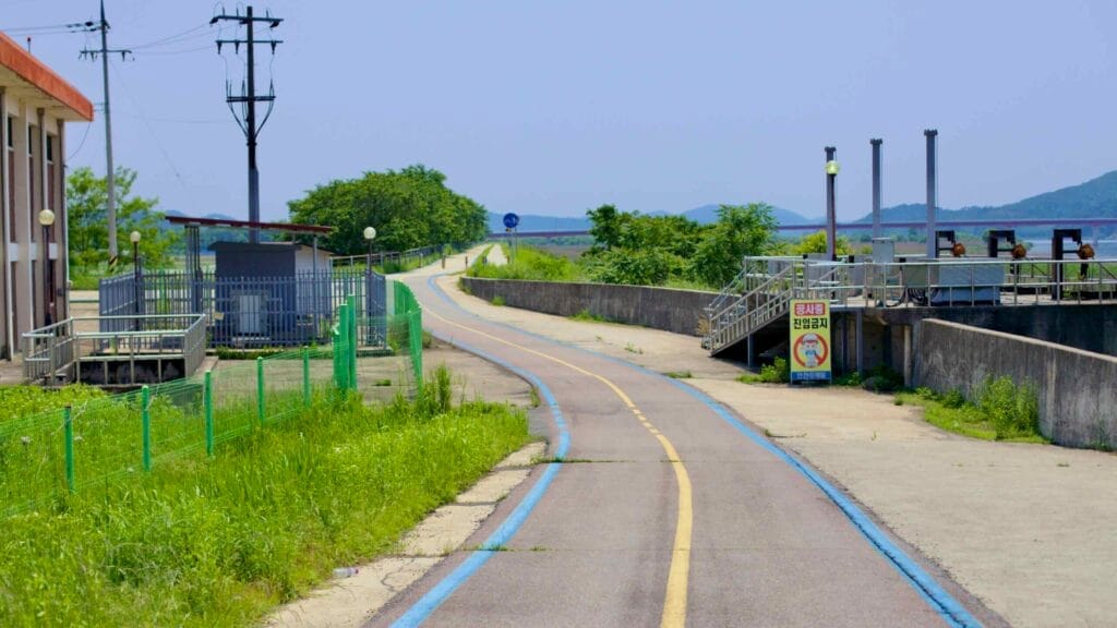 paved road