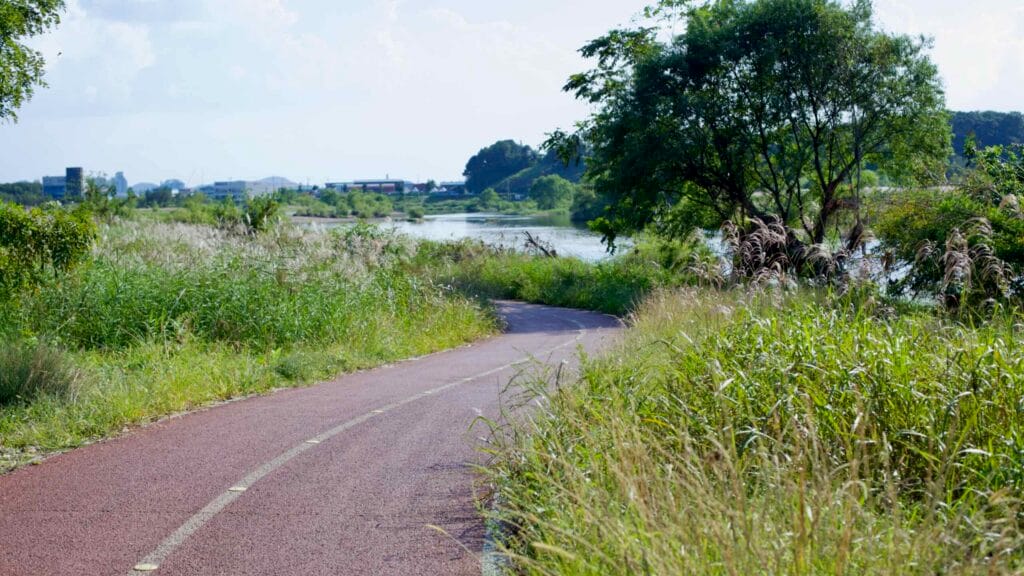 paved road