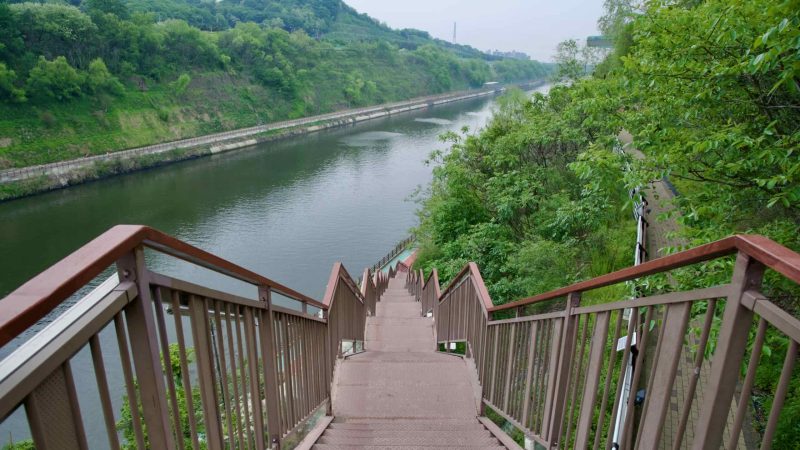 peaceful walk Korea