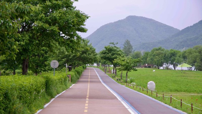 riverside path
