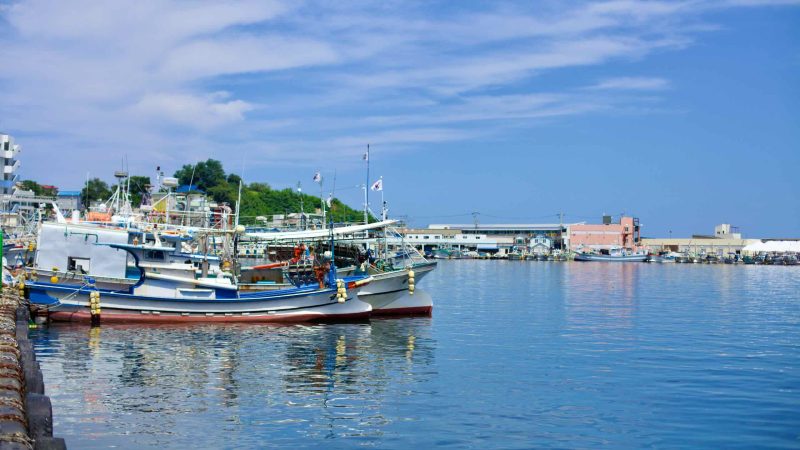 port scene