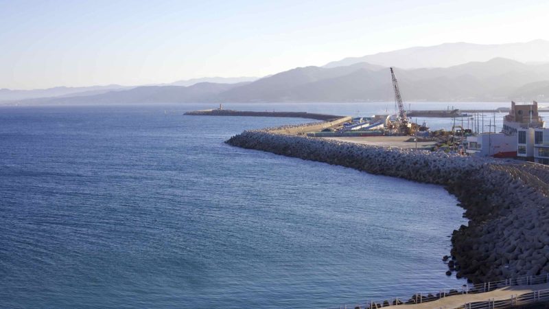 A picture of Hupo Port (후포항) in Uljin County, South Korea.