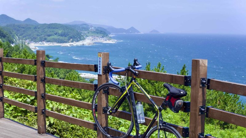 Yeongdeok Sunrise Park in Yeongdeok County, South Korea.