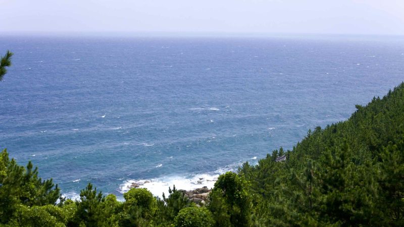 Yeongdeok Sunrise Park in Yeongdeok County, South Korea.