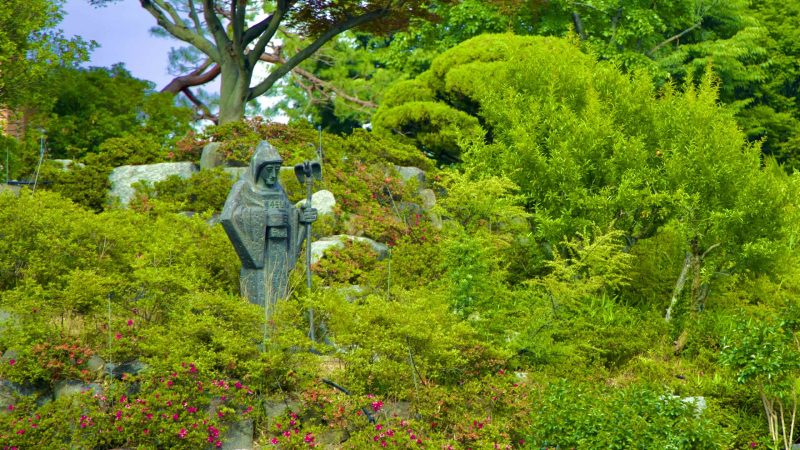 A picture of Order of St. Benedict Waegwan Abbey (왜관성베네딕도수도원) in Waegwan town (왜관읍) near the Nakdonggang Bike Path.