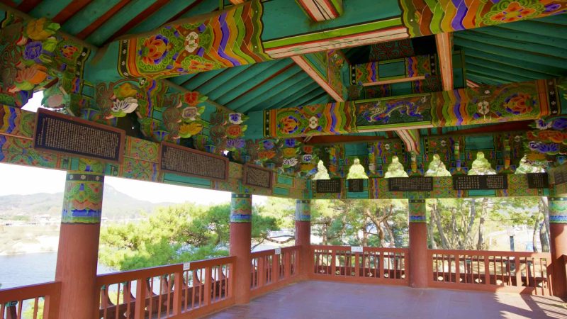 Historic Gwansuru Pavilion, a picturesque retreat along the Nakdong River.