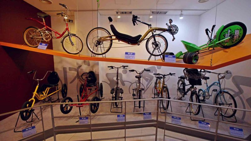 A picture of Sangju Bicycle Museum (상주자전거박물관) along the Nakdonggang Bike Path in Sangju City, South Korea.