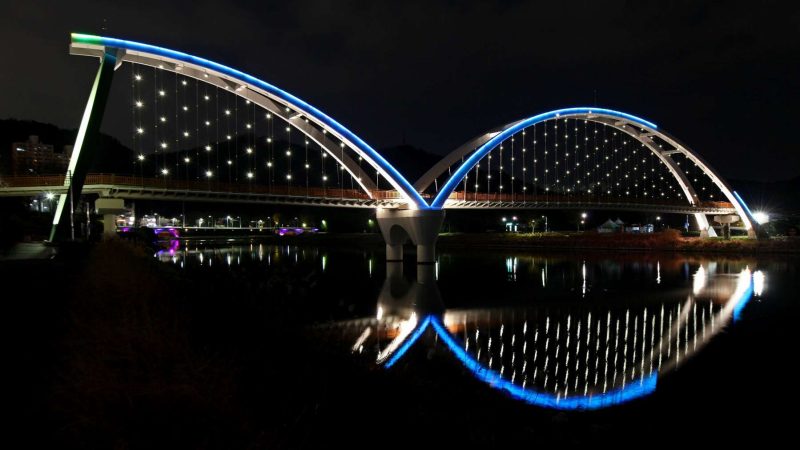 Ulsan-Taehwagang-Taehwa-Bridge-Night-1